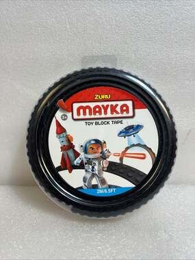 Zuru Mayka Toy Block Tape Black 2M / 6.5FT